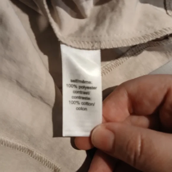 Maurices Trench Lightweight Beige Jacket Womans size 1 XL NWT - Picture 8 of 10